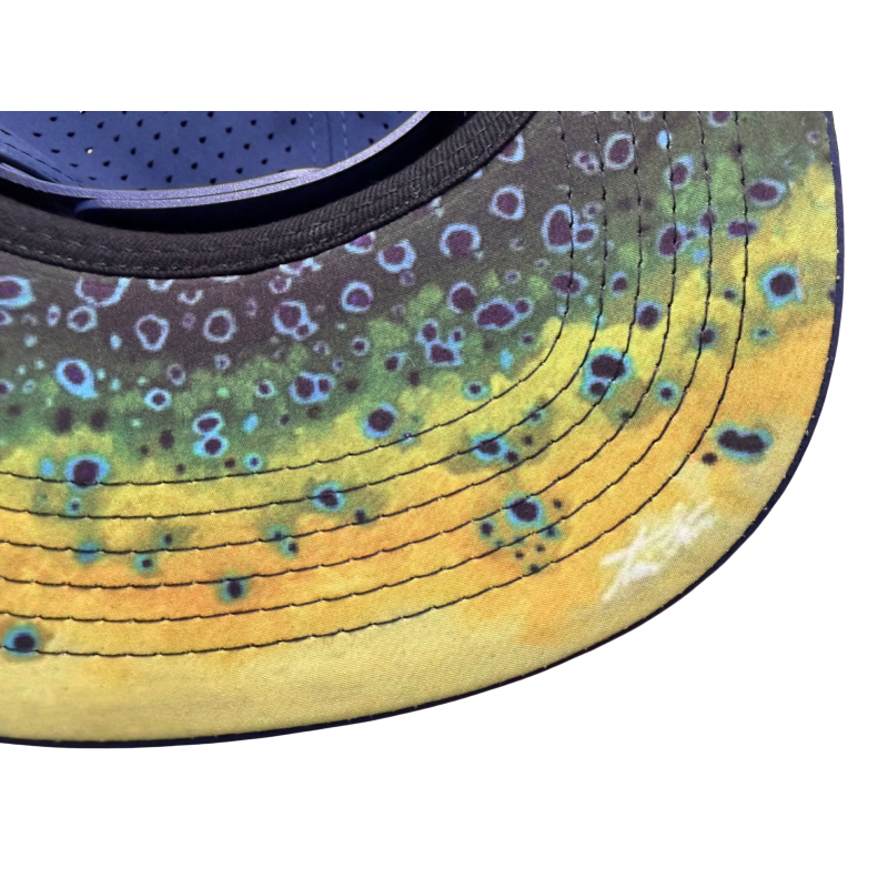 Navy & Yellow Mahi Rope MarVida Sun Hat