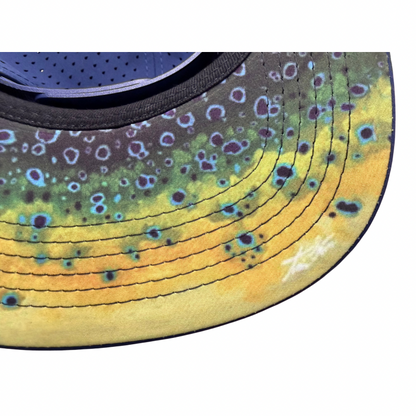 Navy & Yellow Mahi Rope MarVida Sun Hat